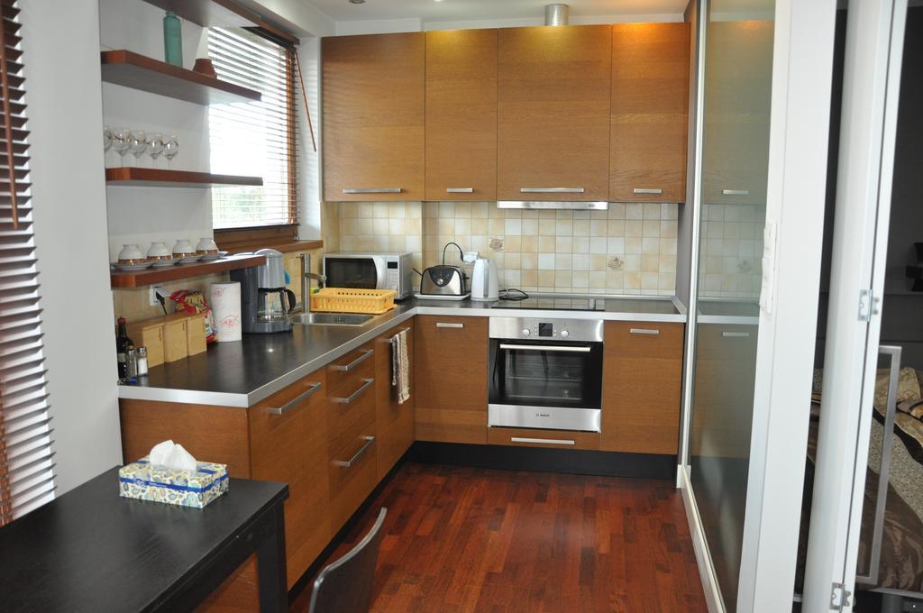 Apartament Mokotow Warschau Buitenkant foto